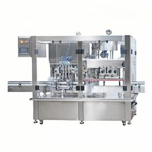 XLY-135 4-head Automatic Piston Liquid Cream Filling Line